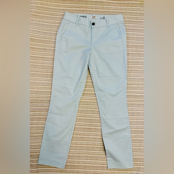 J Crew Frankie Pants Stretch Baby Blue - Brand New - Size 2, Style #08621 - Picture 1 of 9